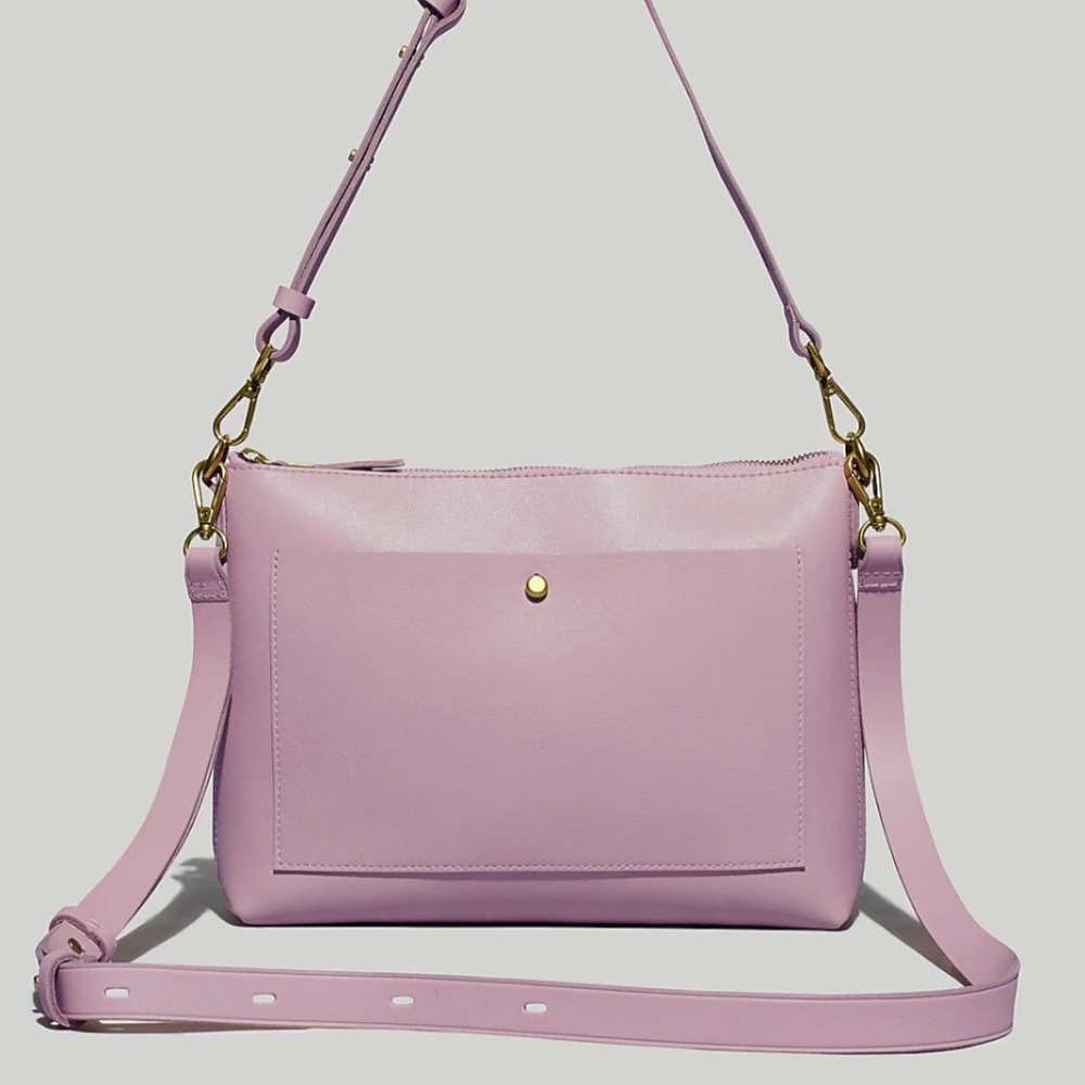 NWT Madewell - Transport Shoulder Crossbody Bag - Warm Thistle